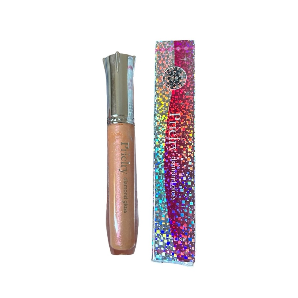 Cosline Prielry Diamond Gloss #32 Sheer Sparkling Lip Gloss Shimmer K-Beauty NWT